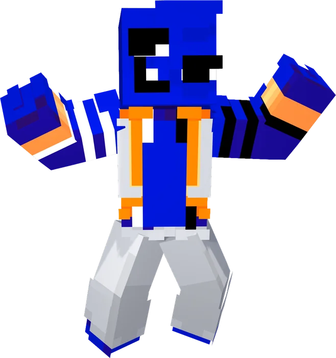 Bullet with both arms in the air