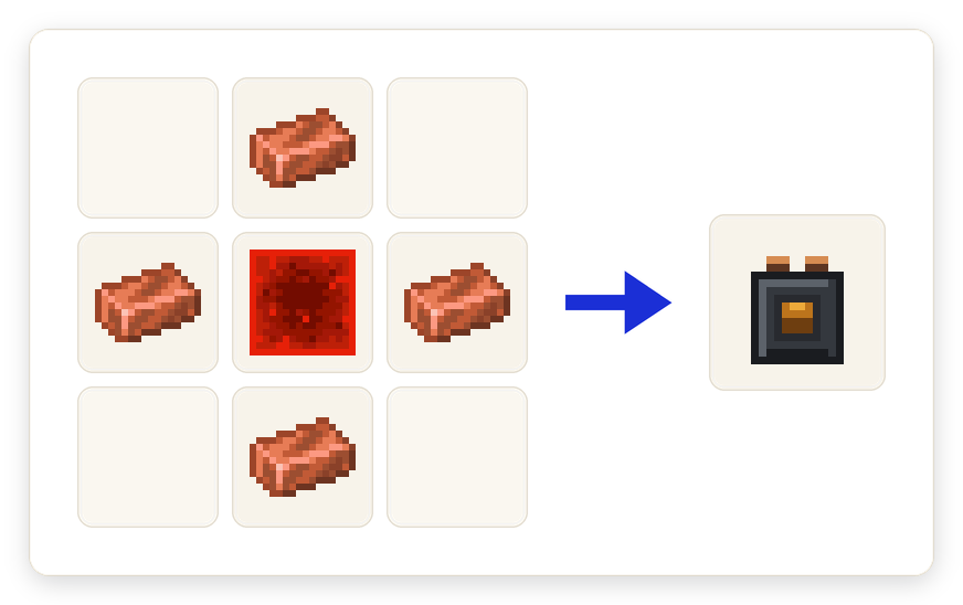 Crafting recipe for Battery Pack