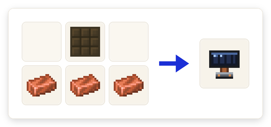 Crafting recipe for Solar Head