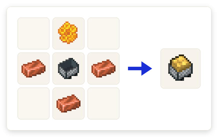 Crafting recipe for Maintenance Cart