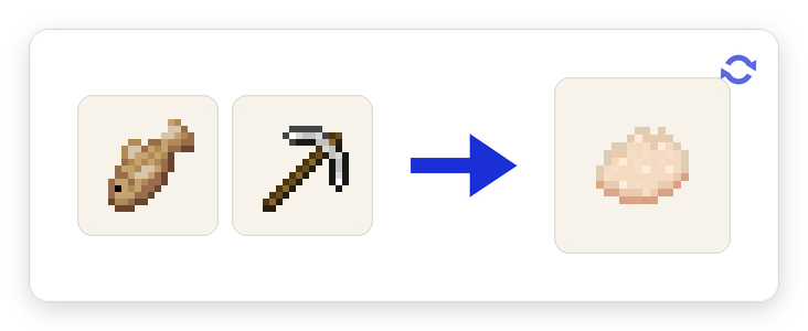 Crafting recipe for Minced Cod