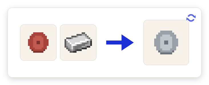 Crafting recipe for Bonded Seal