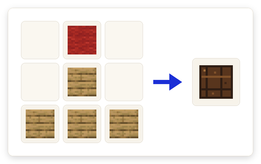 Crafting recipe for Quarters Marker